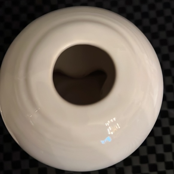 Vintage White Fiesta Ware Bulb Candle Holders - Picture 5 of 7